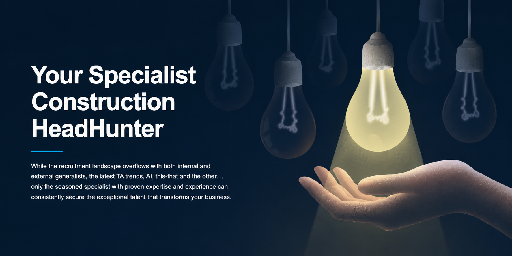 Your Specialist Construction HeadHunter